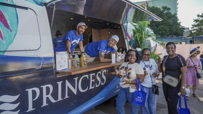 Princess Cruises introduced itself to Texans via a branded Airstream at places like the Texas State Fair.