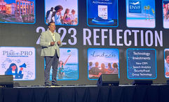 ALG Vacations Group president Ray Snisky at ALG Ascend in Cancun.