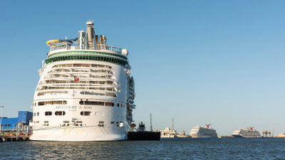 Royal Caribbean's Adventure of the Seas in Galveston.