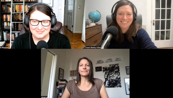Clockwise from top left: Travel Weekly editors Jamie Biesiada, Rebecca Tobin and Johanna Jainchill talk about the trends in this year's Travel Industry Survey of travel advisor businesses. Clockwise from top left: Travel Weekly editors Jamie Biesiada, Rebecca Tobin and Johanna Jainchill talk about the trends in this year's Travel Industry Survey of travel advisor businesses.