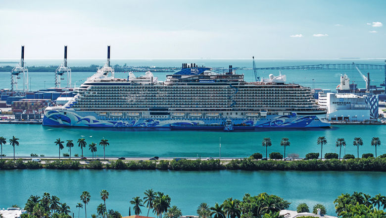The Norwegian Viva, shown here in Miami, will sail from Galveston in the fall/winter 2026-27 season.