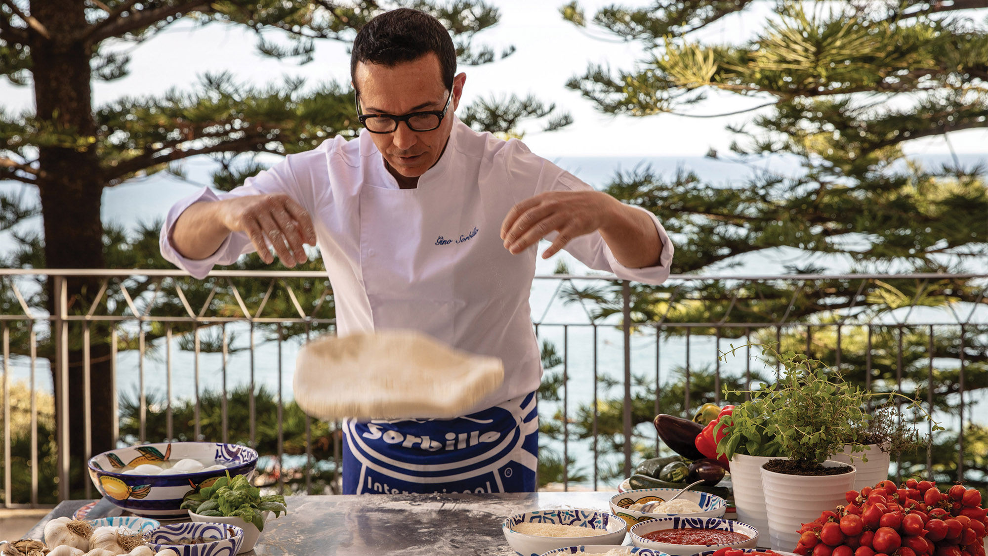Designated as the Ambassador of Italian Pizza, chef Gino Sorbillo offers pizza-making classes as part of Anantara's Spice Spoons culinary program.
