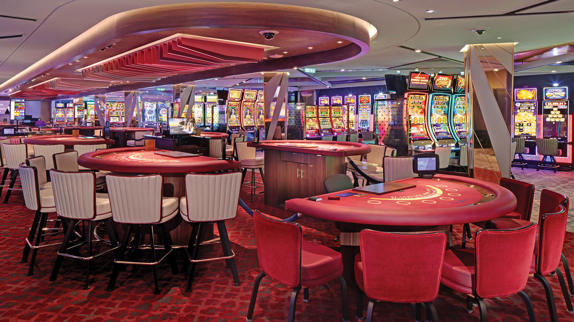 The Celebrity Ascent's casino.