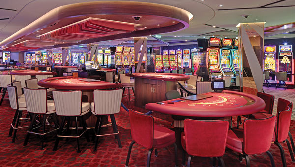 The Celebrity Ascent's casino.
