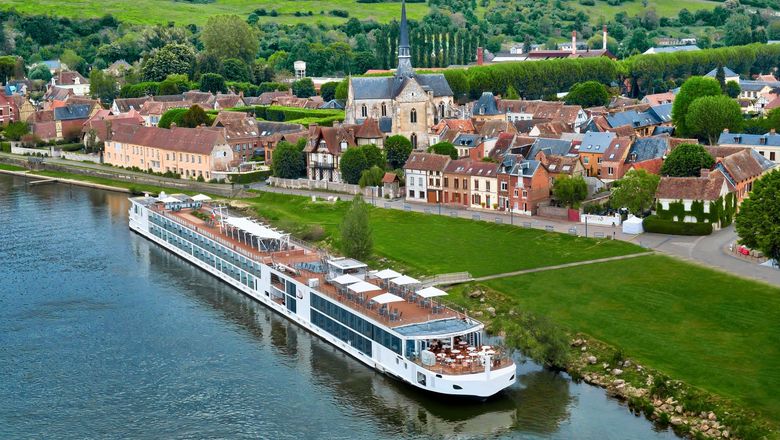 A Viking Longship on a Europe river cruise.