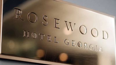 The Rosewood Hotel Georgia is expected to reopen in April.