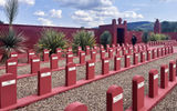Tata Sénégalais de Chasselay, a cemetery and a World War II memorial for the nearly 200 Senegalese servicemen who were massacred by German Nazi forces in 1940 in the open field surrounding the memorial site. It's a stop on the Soulful Experience cruise, which operates on the Colors of Provence itinerary on the Rhone River between Arles and Lyon.