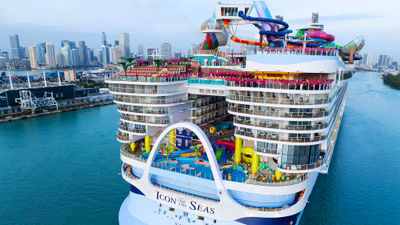 The Icon of the Seas has traveled at slower-than-normal speeds during this week's cruise.