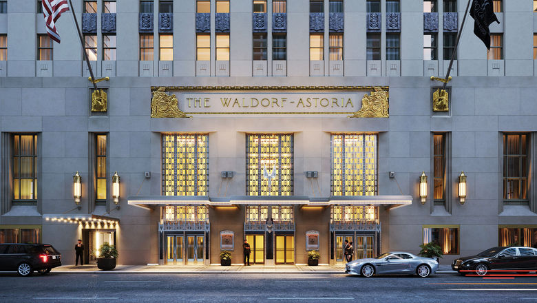 The Waldorf is in the midst of a major revamp, which will transform a hotel with 1,400 guestrooms into one with 375 hotel rooms and 375 residences.
