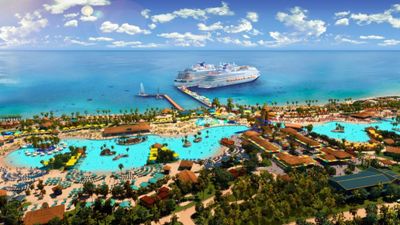 Carnival is building Celebration Key to simultaneously accommodate two of its largest ships.