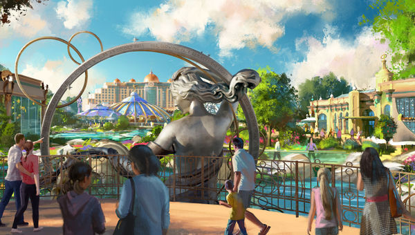 Celestial Park will feature acres of green space and water features.