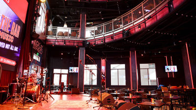 Ole Red Las Vegas, with four bars and two stages, hosts live country music on the Las Vegas Strip.