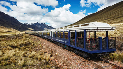 Belmond's Andean Explorer is a sleeper train.