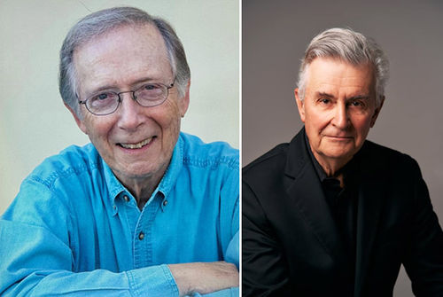 Bernie Kopell (left) played ship doctor Doc Bricker on "The Love Boat." Fred Grandy played ship's purser Gopher Smith.