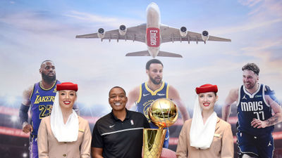 On Emirates jets, NBA content will be in the Emirates inflight entertainment system.