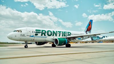 Frontier will begin a fleetwide rollout of high-speed Starlink WiFi early next year.