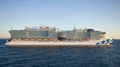 Princess Cruises has taken delivery of the Sun Princess.