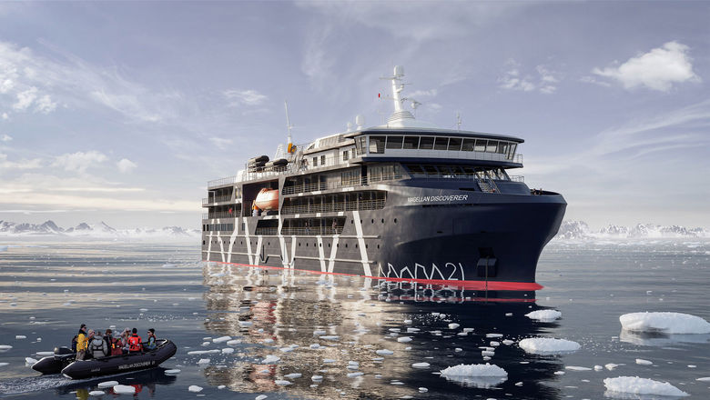 The Magellan Discoverer will have a "yacht-like aesthetic," Anarctica21 said.