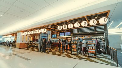 Essex Burger, a restaurant at New York LaGuardia.