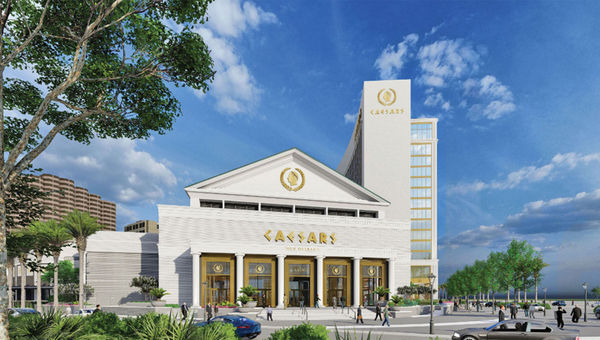 A rendering of the Caesars New Orleans, which is slated to open in September at the foot of Canal Street. A rendering of the Caesars New Orleans, which is slated to open in September at the foot of Canal Street.