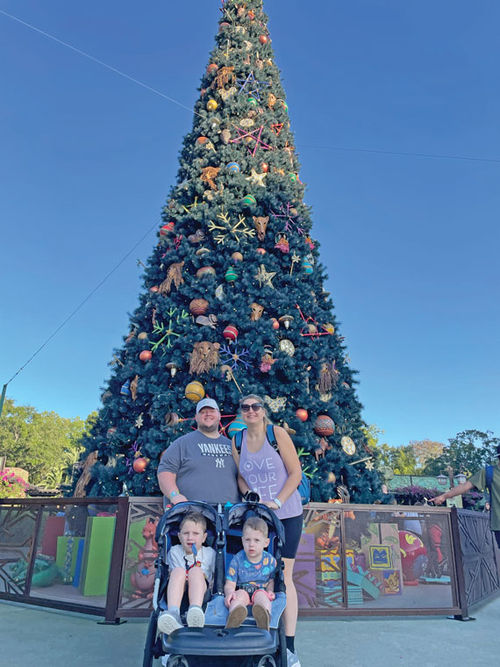 Jordana Izzo and her family at Disney World. Jordana Izzo and her family at Disney World.