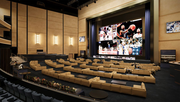 The Fontainebleau’s BleauLive Theater, seen here in a rendering, will host Bleau Buckets. The Fontainebleau’s BleauLive Theater, seen here in a rendering, will host Bleau Buckets.