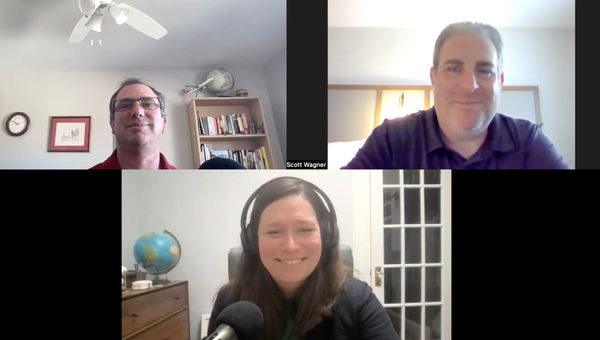 Clockwise: Aviation editor Robert Silk, antitrust attorney Scott Wagner and host Rebecca Tobin on the Folo by Travel Weekly. Clockwise: Aviation editor Robert Silk, antitrust attorney Scott Wagner and host Rebecca Tobin on the Folo by Travel Weekly.