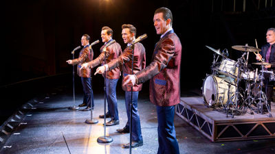 "Jersey Boys" tells the story of Frankie Valli and the Four Seasons through their hit songs from the 1960s and '70s.