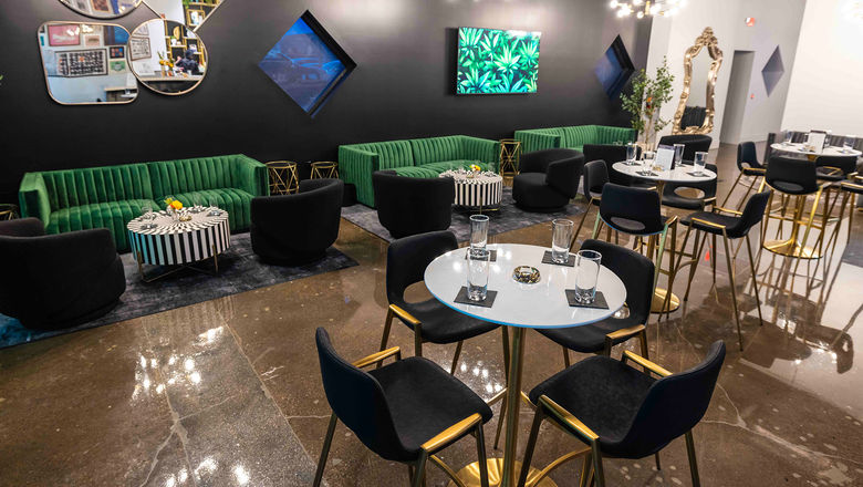 Smoke and Mirrors, just west of the Las Vegas Strip, is the first of several regulated cannabis consumption lounges expected to open in southern Nevada this year.