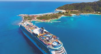 Royal Caribbean's private destination in Haiti, Labadee.