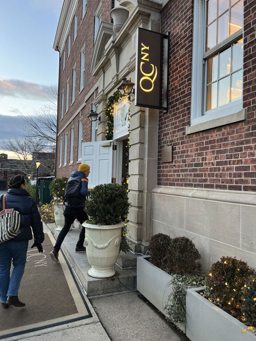 The QC NY Spa is fashioned out of a former military barracks on Governors Island. The QC NY Spa is fashioned out of a former military barracks on Governors Island.
