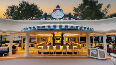 The new Como Poolside Cafe & Bar at Bellagio in Las Vegas features all-day, Mediterranean-inspired dining and a line-up of specialty craft cocktails.
