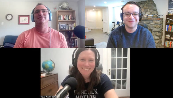 On this episode about Boeing's woes and air safety, clockwise from top left: Aviation reporters Robert Silk of Travel Weekly and David Slotnick of The Points Guy, and Folo host Rebecca Tobin. On this episode about Boeing's woes and air safety, clockwise from top left: Aviation reporters Robert Silk of Travel Weekly and David Slotnick of The Points Guy, and Folo host Rebecca Tobin.