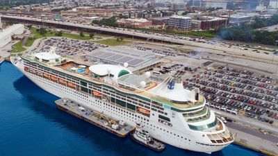 Royal Caribbean's Grandeur of the Seas in Baltimore in an undated image.