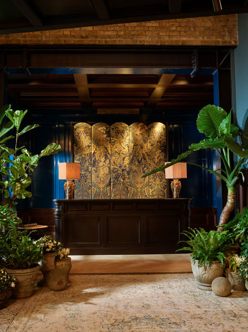 The reception area at the NoMad London.