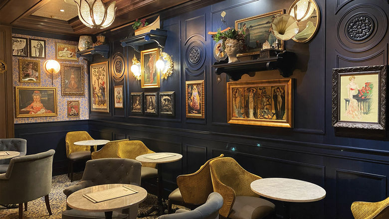 The vibe in the Spellbound rooms is magic with a hint of a haunted mansion.