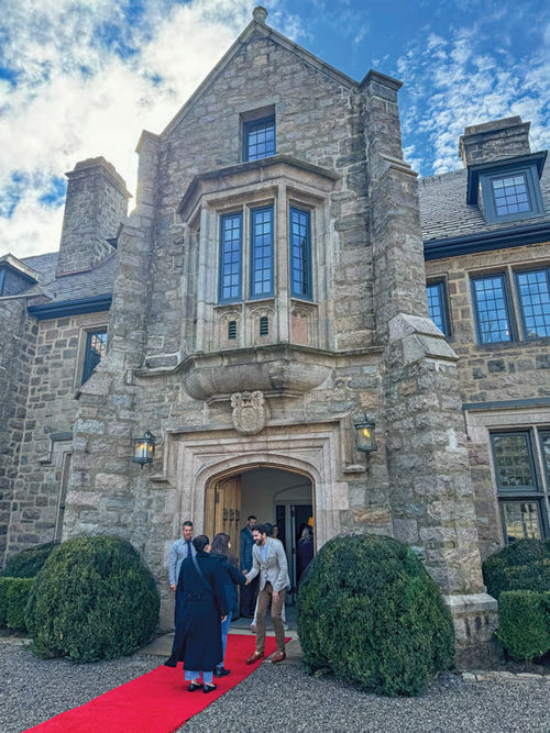 Attendees arrive at The Ranch Hudson Valley as part of an early-March preview event ahead of the property's opening later this month. Attendees arrive at The Ranch Hudson Valley as part of an early-March preview event ahead of the property's opening later this month.