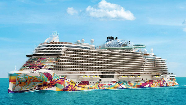 The Norwegian Aqua is slated to debut in April 2025. The Norwegian Aqua is slated to debut in April 2025.