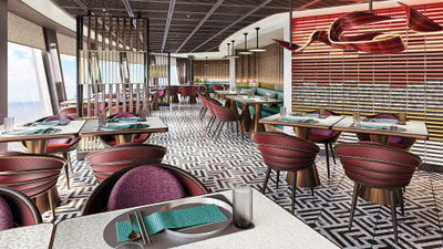 Sukhothai will be a Thai specialty dining venue on the Norwegian Aqua.