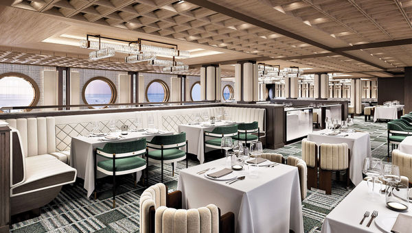 The Commodore Room will be one of the Norwegian Aqua’s complimentary main dining venues. The Commodore Room will be one of the Norwegian Aqua’s complimentary main dining venues.