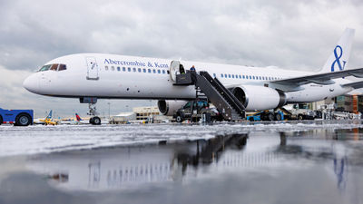 An Abercrombie & Kent private jet.