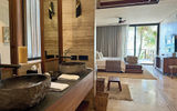 The villa is located offsite next door to the resort's private Beach Club that all guests staying at the resort have access to.