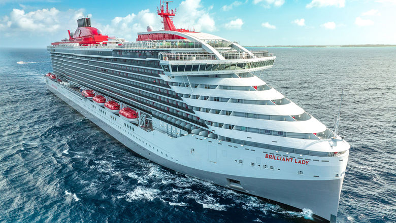 Virgin Voyages' Brilliant Lady will sail its first cruise on Sept. 5 from New York.