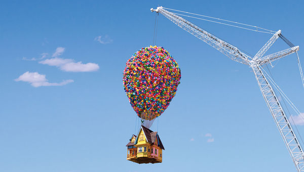 A stay in a house re-created from the movie "Up" is part of Airbnb's Icons collection.