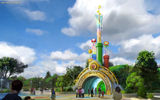 The portal to Super Nintendo World in Epic Universe.