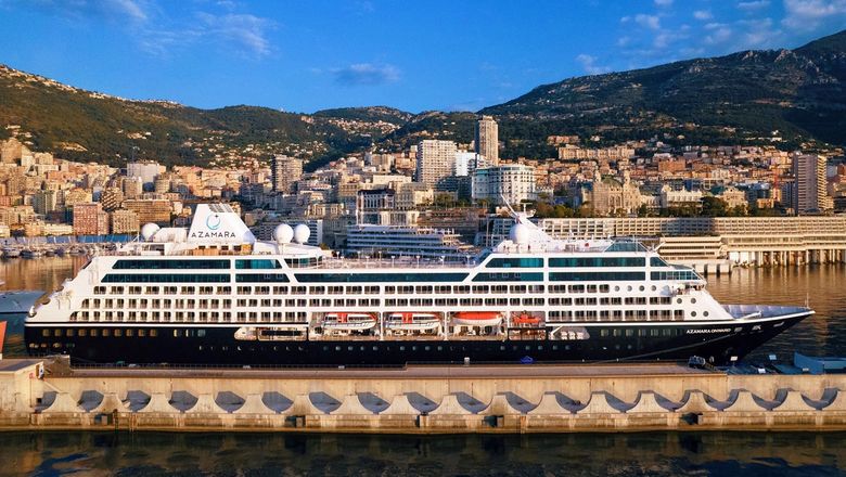 The Azamara Onward is one Azamara's four R-class ships.