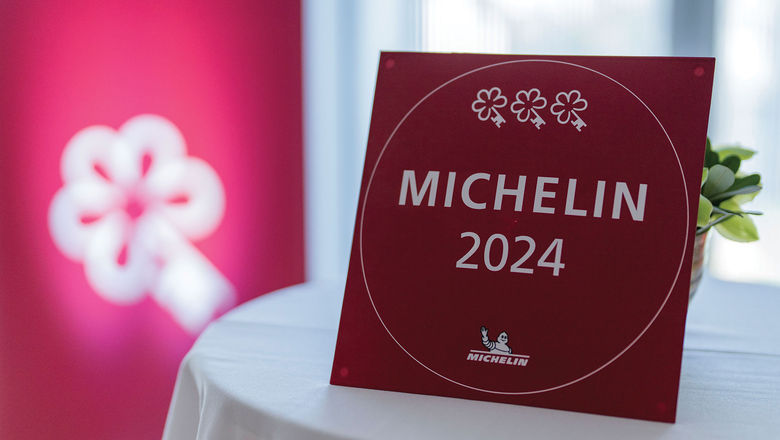 A Michelin Keys plaque indicating a Three Key designation.