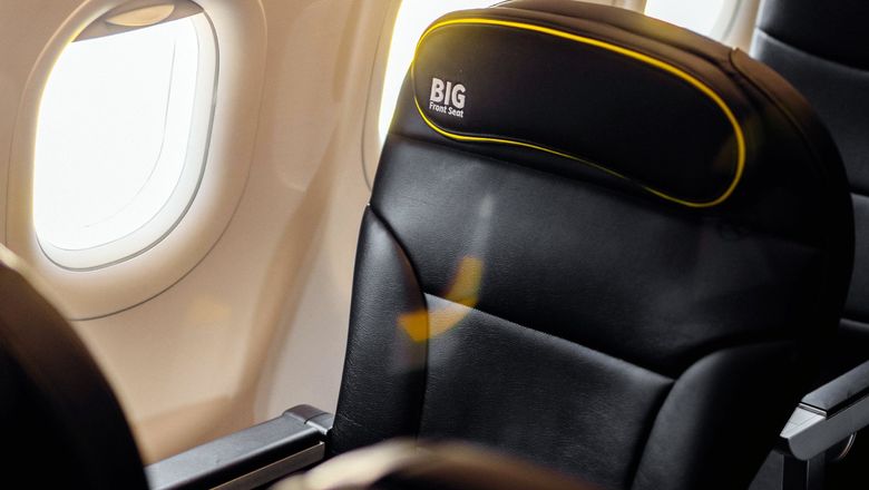 Spirit's top-end bundle, Go Big, includes the more spacious Big Front Seat.