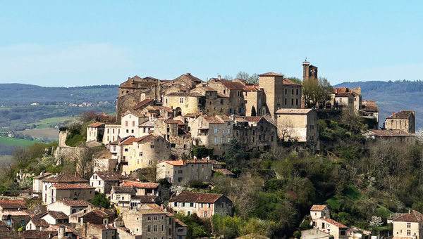 The hilltop town of Cordes-sur-Ciel was founded to settle those displaced by the Crusade.