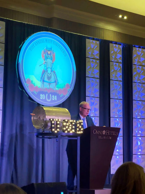 MAST Travel Network president John Werner at MAST's conference.